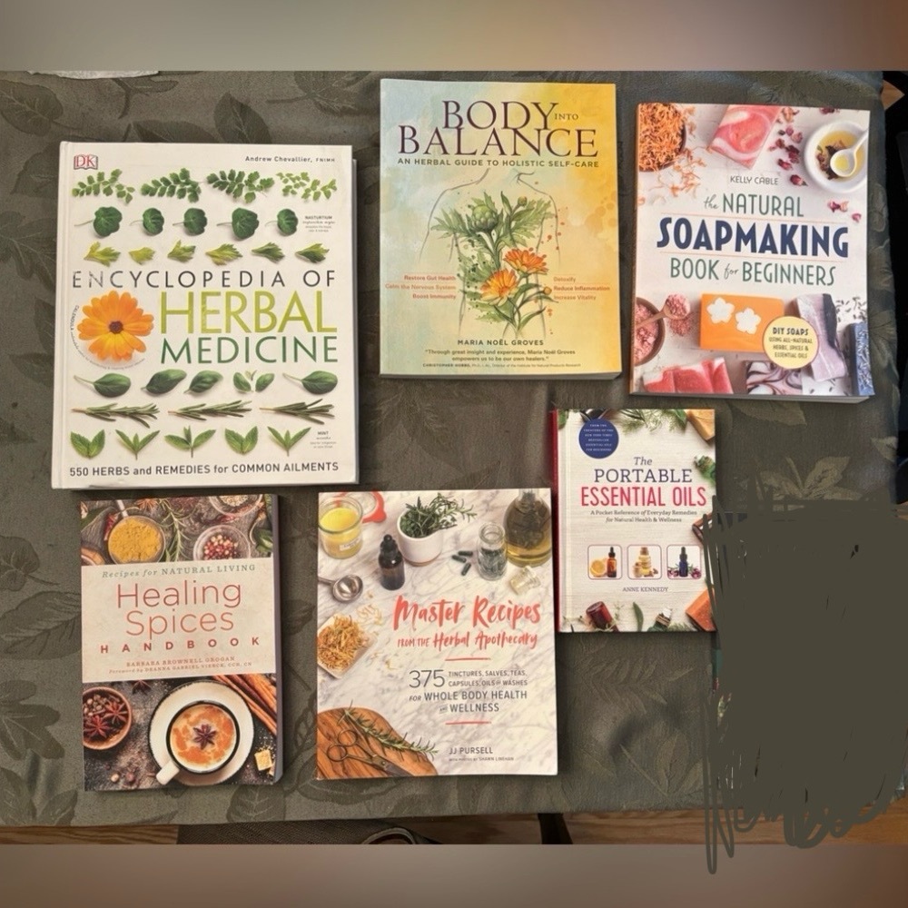 Herbal, natural, healing book bundle